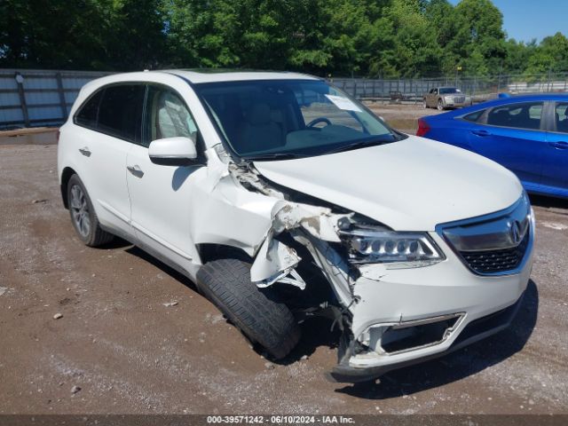 Photo 5 VIN: 5FRYD4H49GB001356 - ACURA MDX 