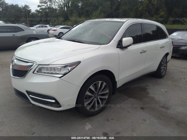 Photo 1 VIN: 5FRYD4H49GB001731 - ACURA MDX 