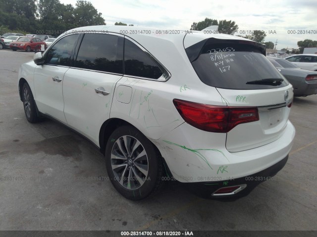 Photo 2 VIN: 5FRYD4H49GB001731 - ACURA MDX 