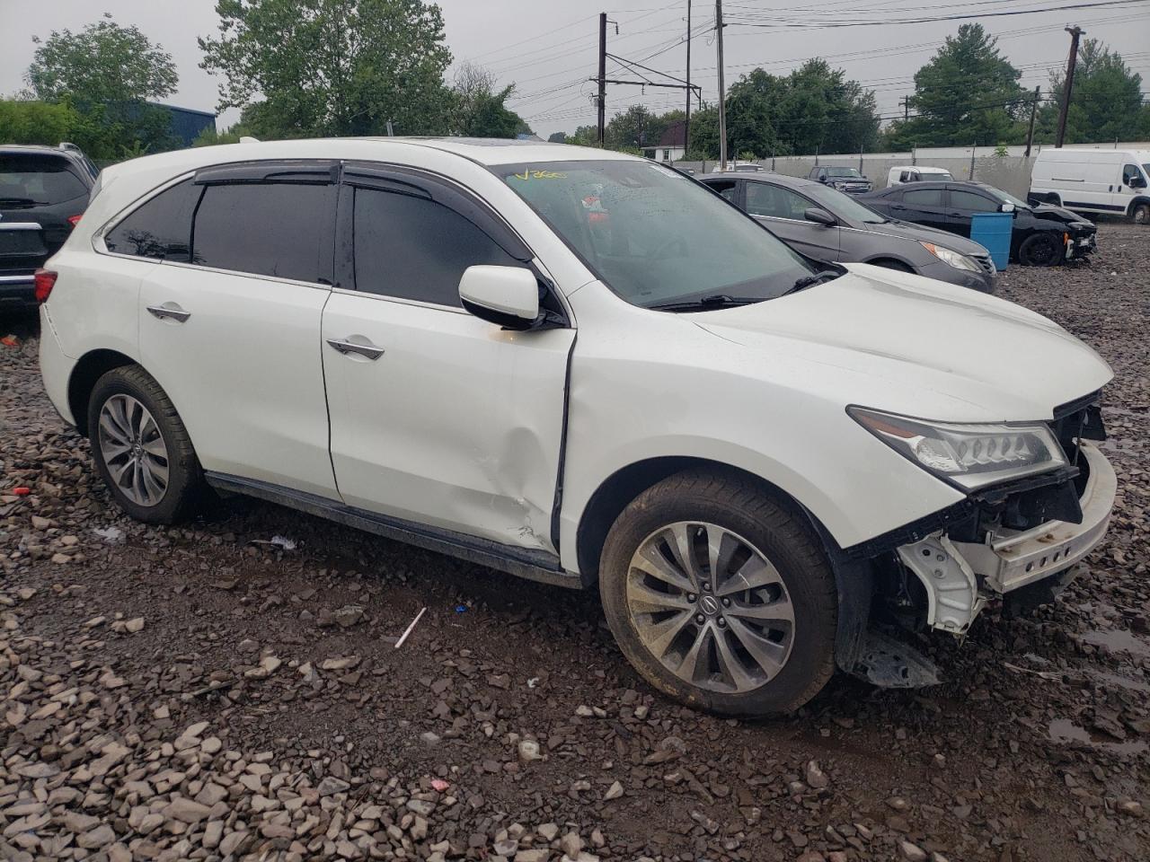 Photo 3 VIN: 5FRYD4H49GB002524 - ACURA MDX 