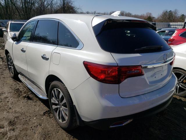 Photo 2 VIN: 5FRYD4H49GB050654 - ACURA MDX TECHNO 