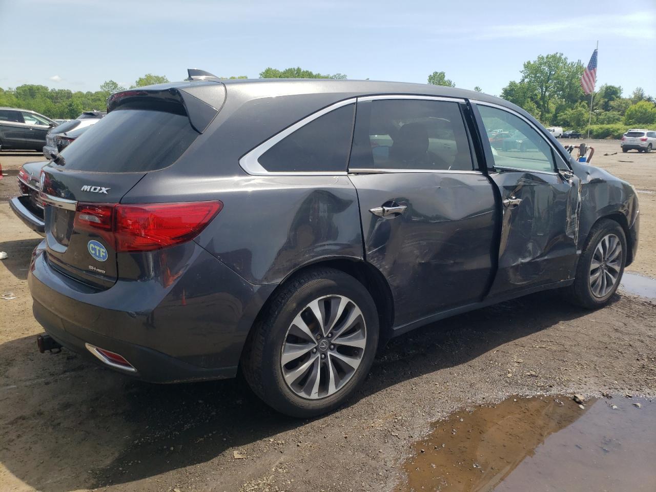 Photo 2 VIN: 5FRYD4H49GB058012 - ACURA MDX 