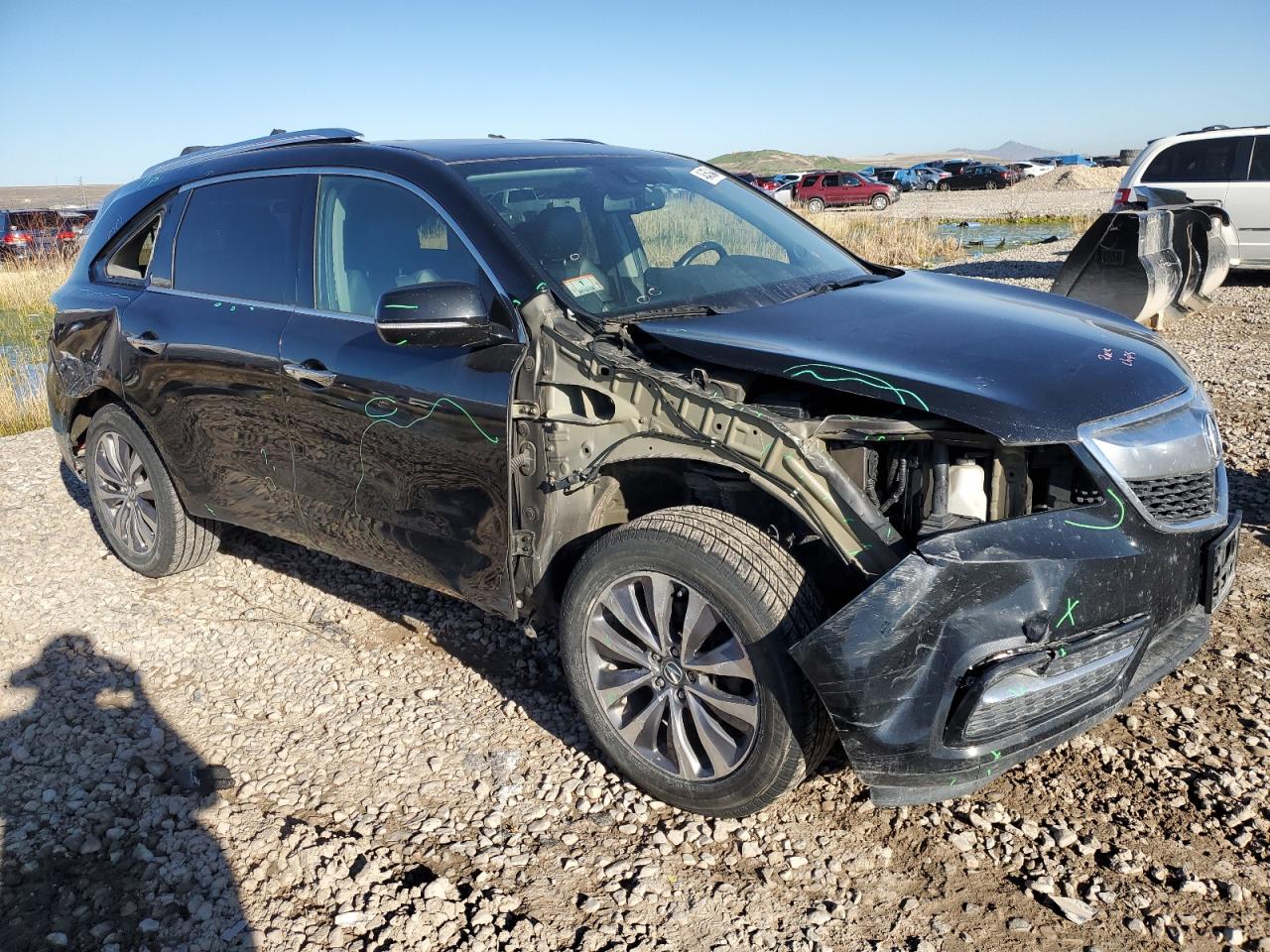 Photo 3 VIN: 5FRYD4H4XEB019751 - ACURA MDX 