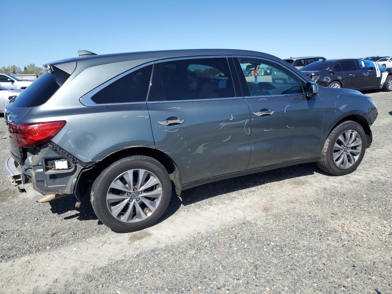 Photo 2 VIN: 5FRYD4H4XFB010338 - ACURA MDX 