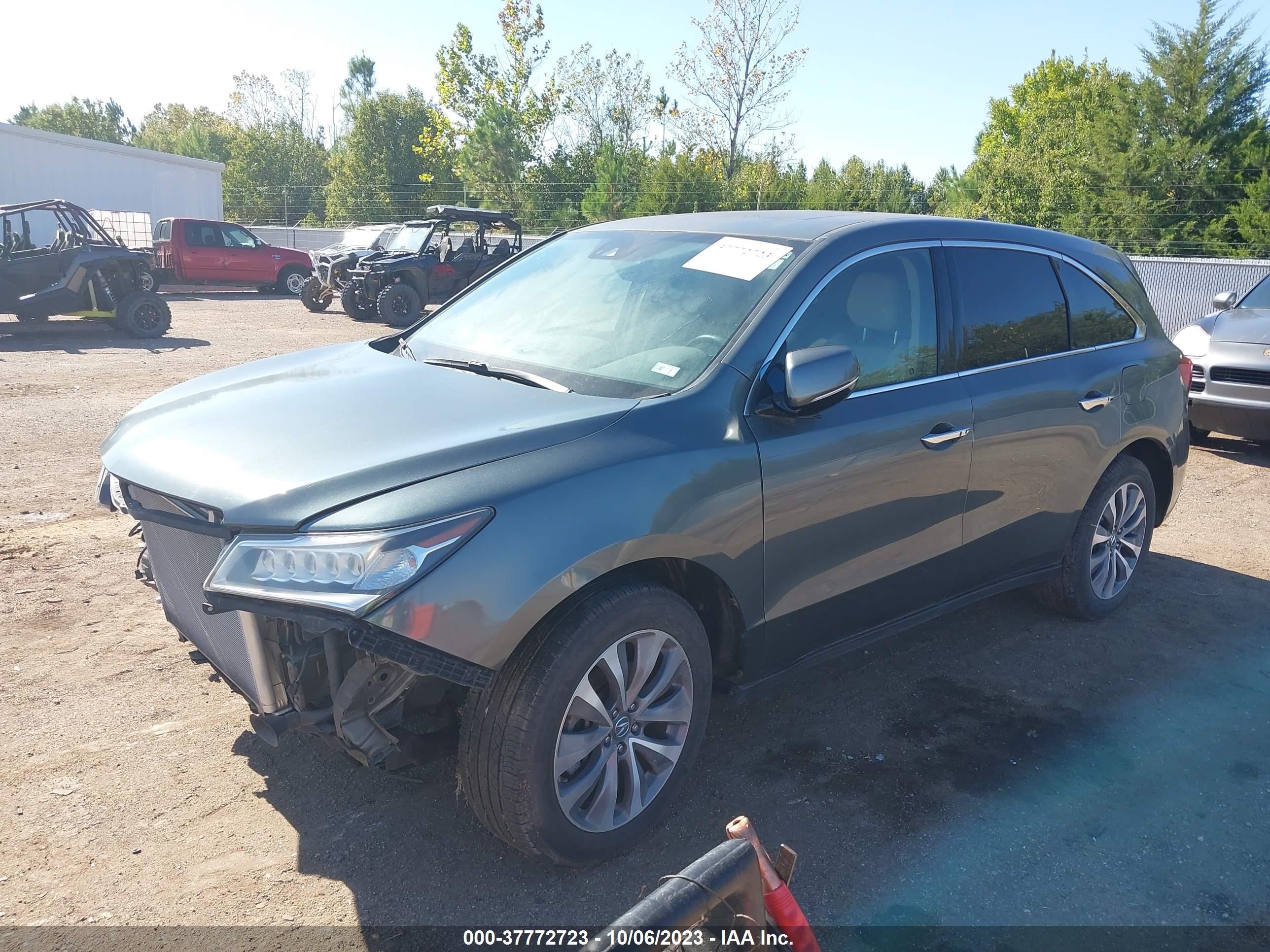 Photo 1 VIN: 5FRYD4H4XGB008882 - ACURA MDX 