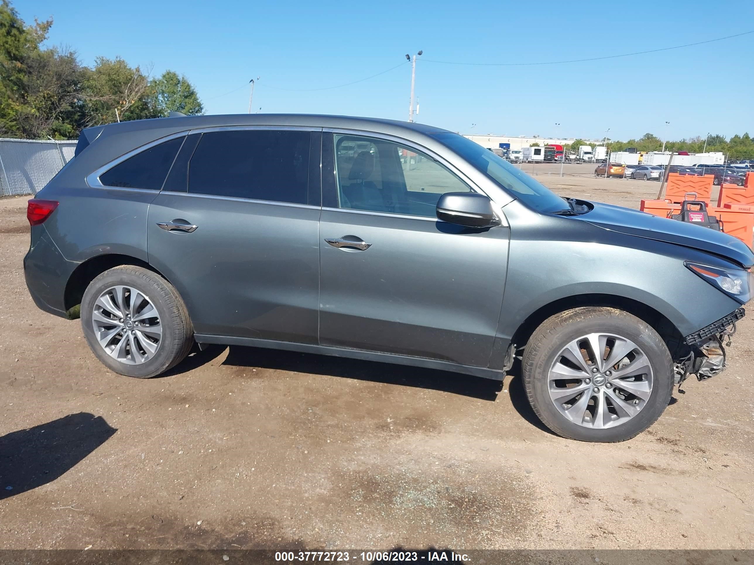 Photo 11 VIN: 5FRYD4H4XGB008882 - ACURA MDX 