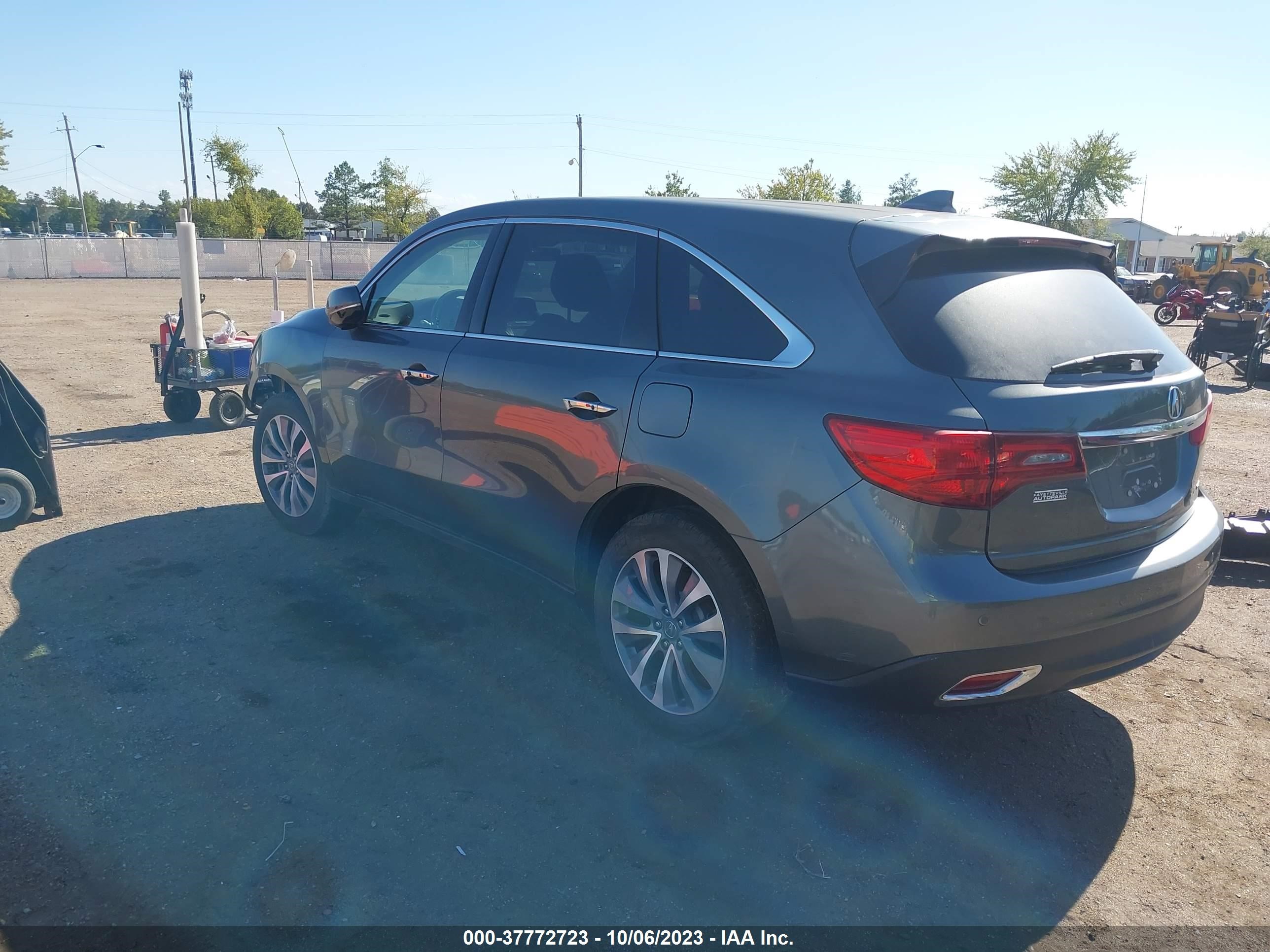 Photo 2 VIN: 5FRYD4H4XGB008882 - ACURA MDX 