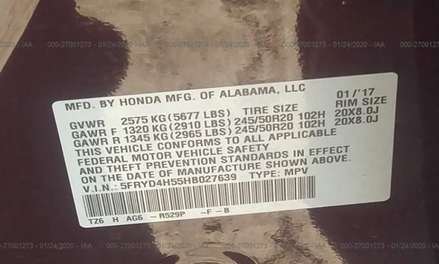 Photo 8 VIN: 5FRYD4H55HB027639 - ACURA MDX 