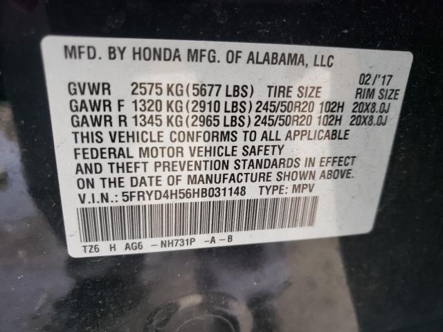 Photo 9 VIN: 5FRYD4H56HB031148 - ACURA MDX TECHNO 