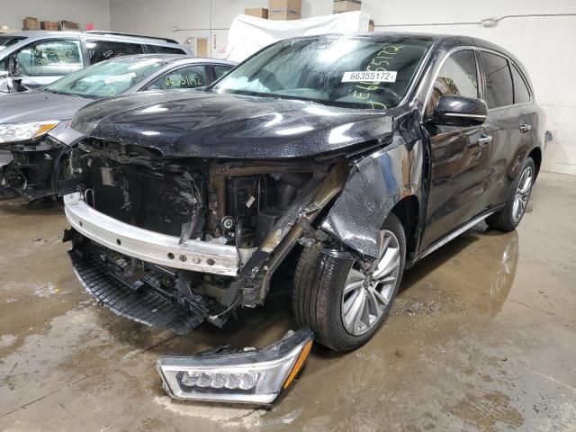 Photo 1 VIN: 5FRYD4H57HB032034 - ACURA MDX TECHNO 