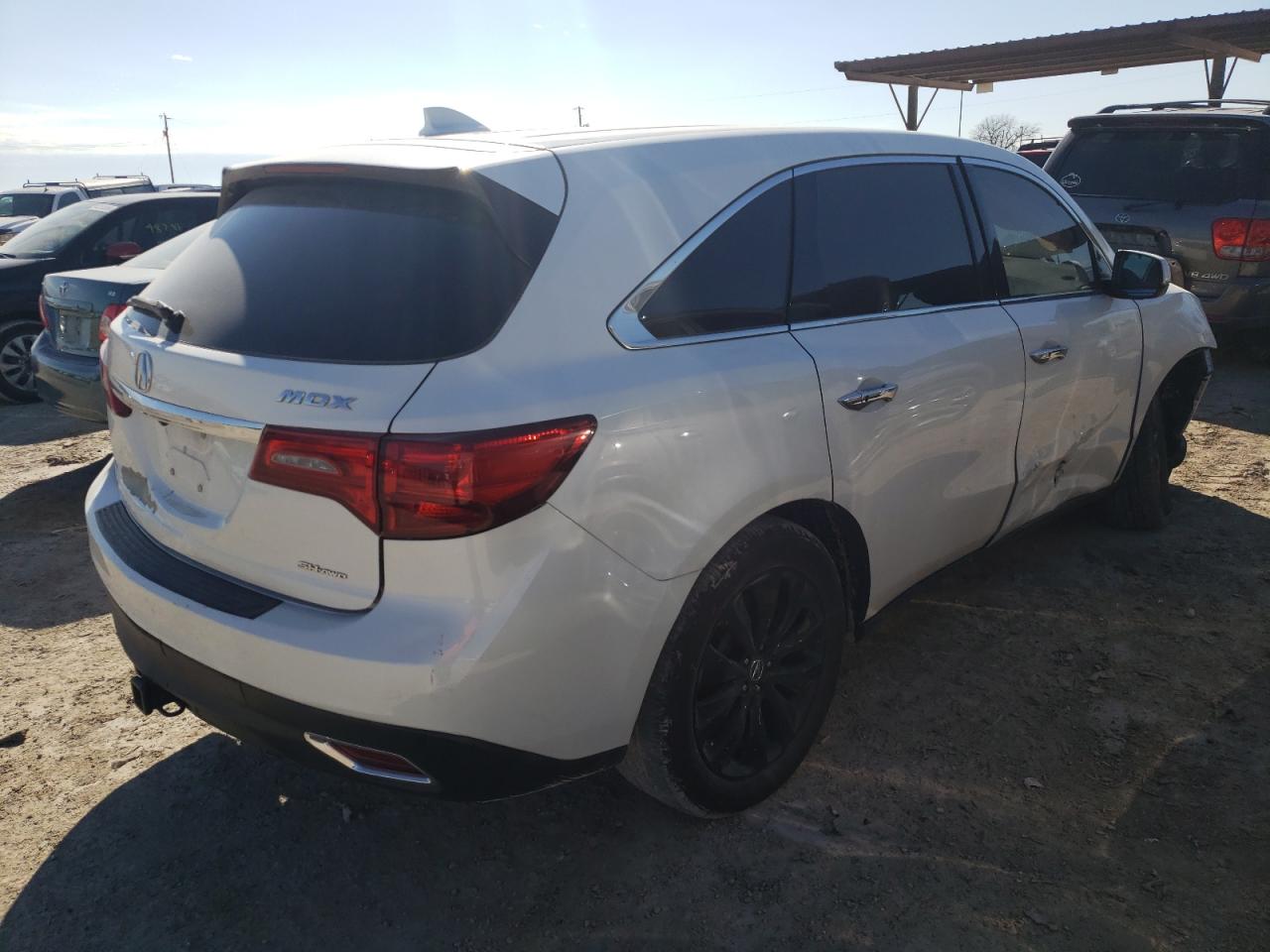 Photo 2 VIN: 5FRYD4H63GB010216 - ACURA MDX 