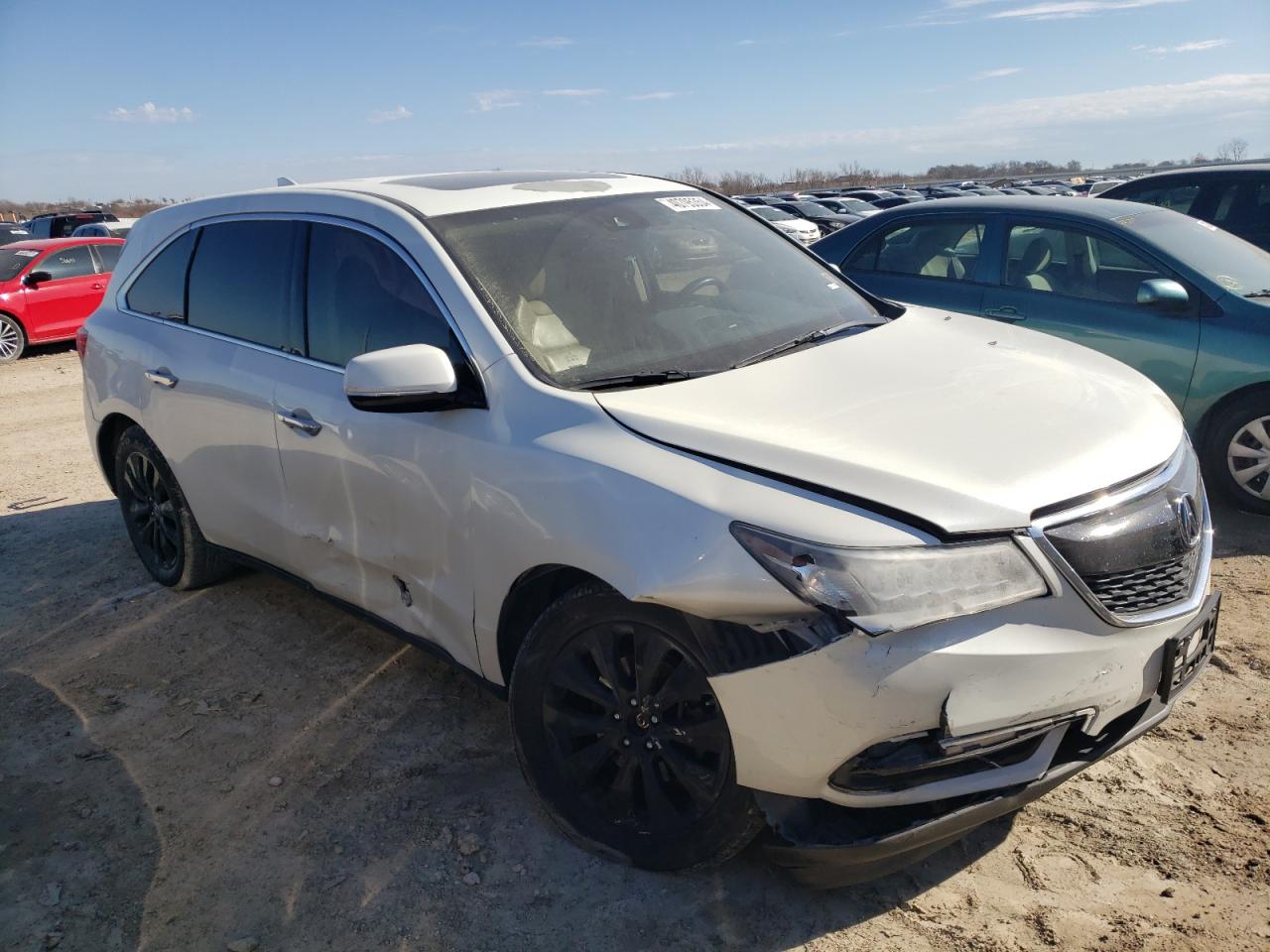 Photo 3 VIN: 5FRYD4H63GB010216 - ACURA MDX 