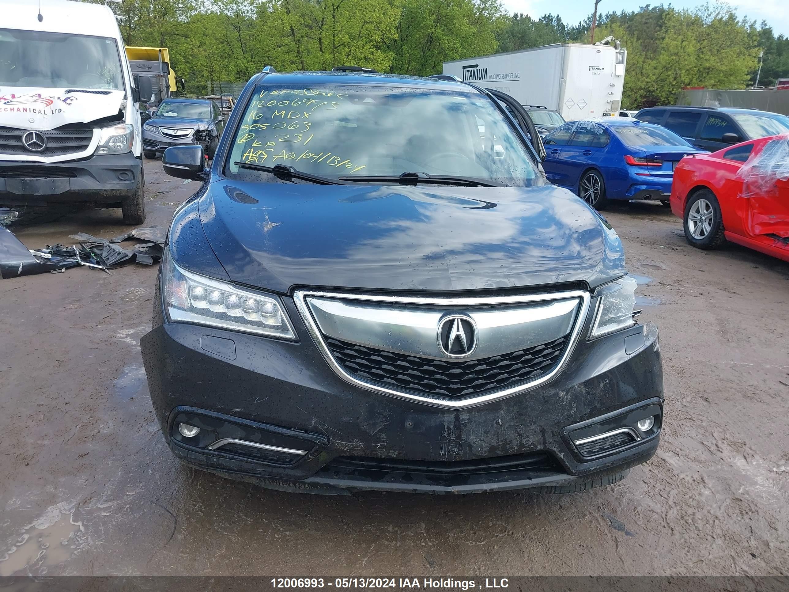 Photo 12 VIN: 5FRYD4H63GB505063 - ACURA MDX 