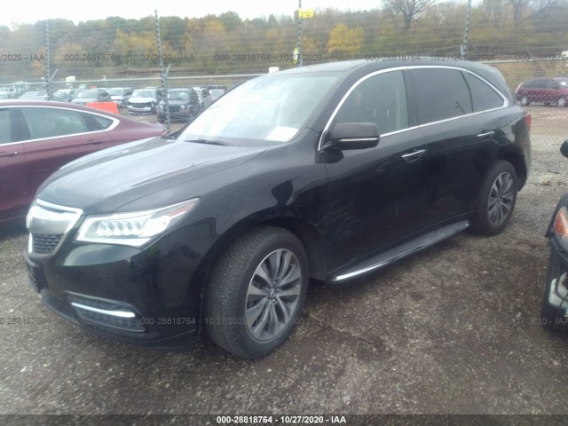 Photo 1 VIN: 5FRYD4H68EB012458 - ACURA MDX 