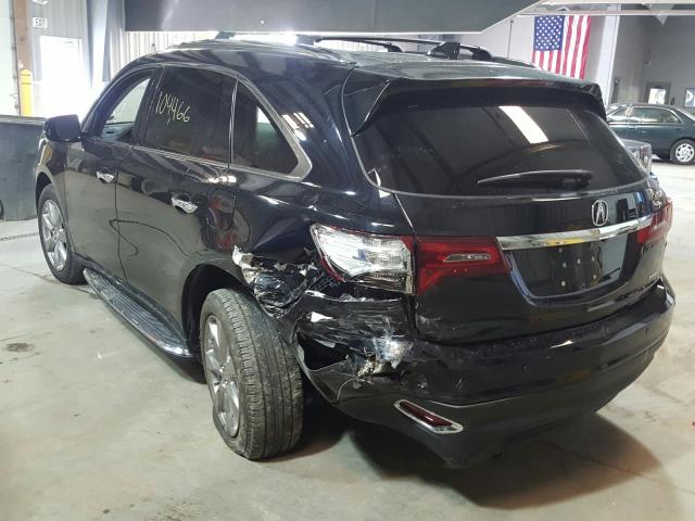 Photo 2 VIN: 5FRYD4H80EB029322 - ACURA MDX ADVANC 