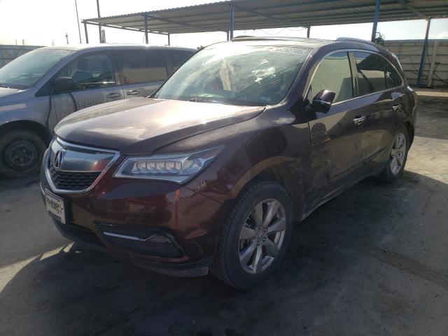 Photo 1 VIN: 5FRYD4H80FB009055 - ACURA MDX ADVANC 