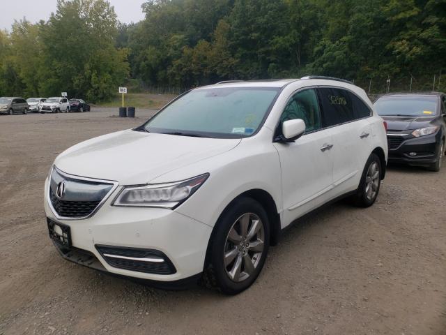 Photo 1 VIN: 5FRYD4H81EB025117 - ACURA MDX ADVANC 