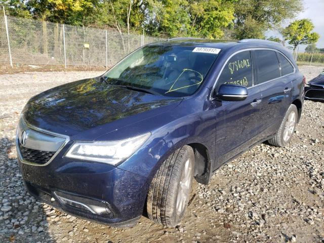 Photo 1 VIN: 5FRYD4H81FB020825 - ACURA MDX ADVANC 