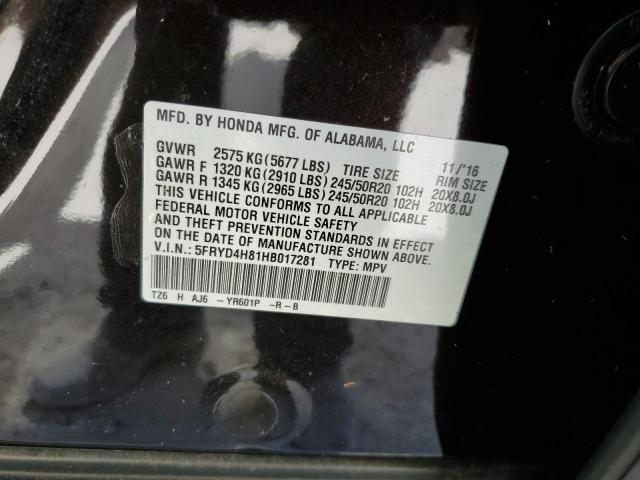 Photo 13 VIN: 5FRYD4H81HB017281 - ACURA MDX ADVANC 