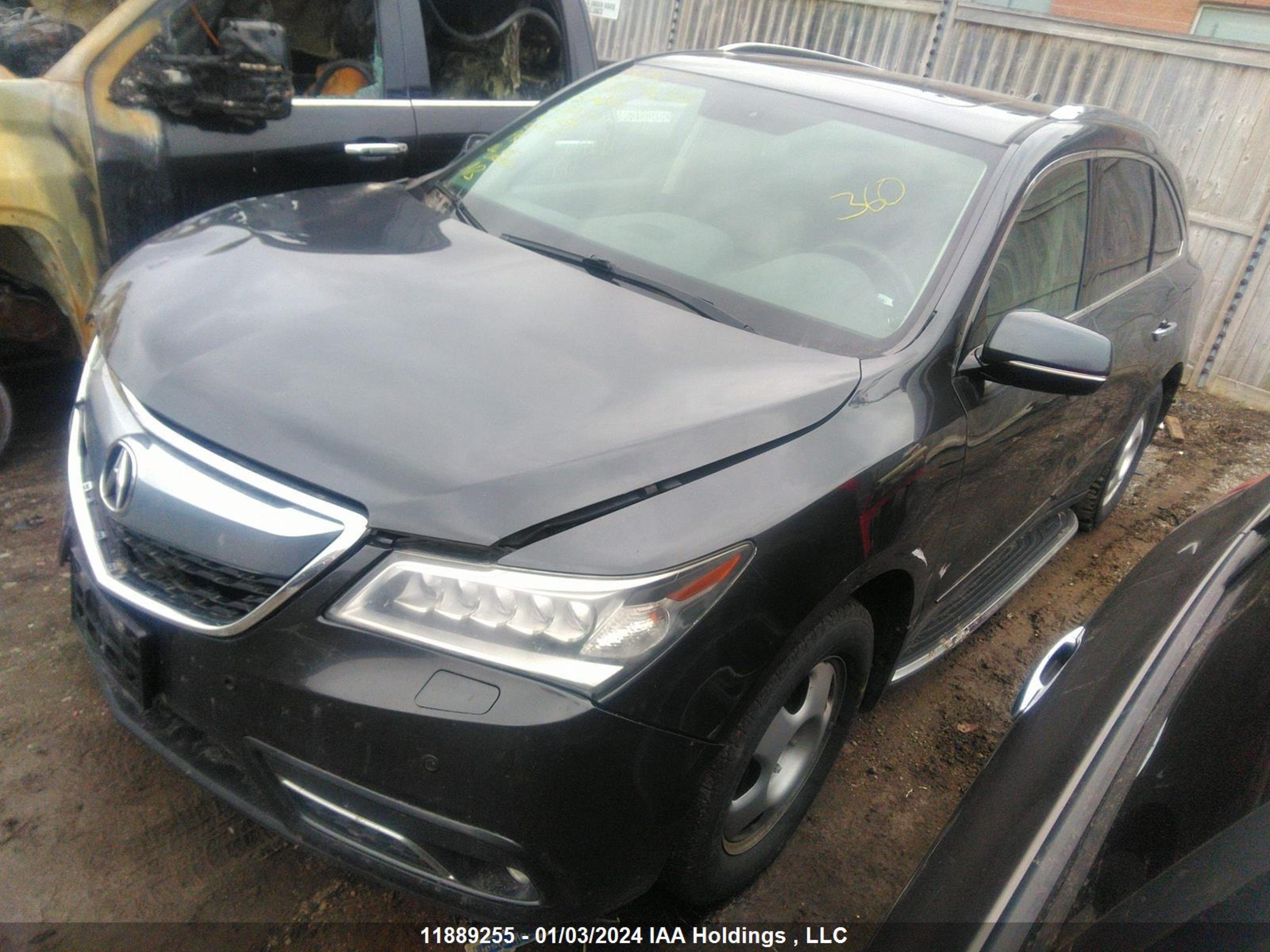 Photo 1 VIN: 5FRYD4H82FB501912 - ACURA MDX 