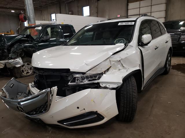 Photo 1 VIN: 5FRYD4H83EB025118 - ACURA MDX ADVANC 