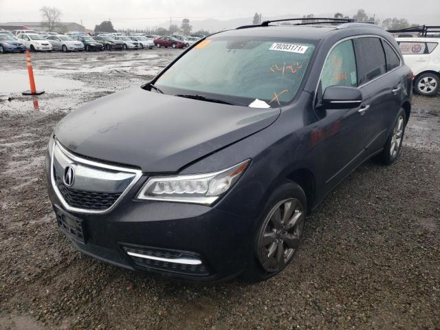 Photo 1 VIN: 5FRYD4H84EB006240 - ACURA MDX ADVANC 