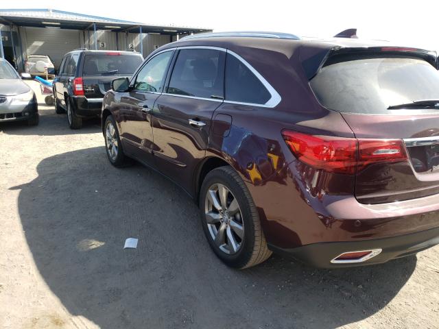 Photo 2 VIN: 5FRYD4H84EB024110 - ACURA MDX ADVANC 