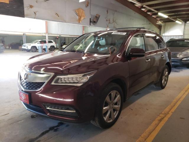 Photo 1 VIN: 5FRYD4H84EB046964 - ACURA MDX ADVANC 