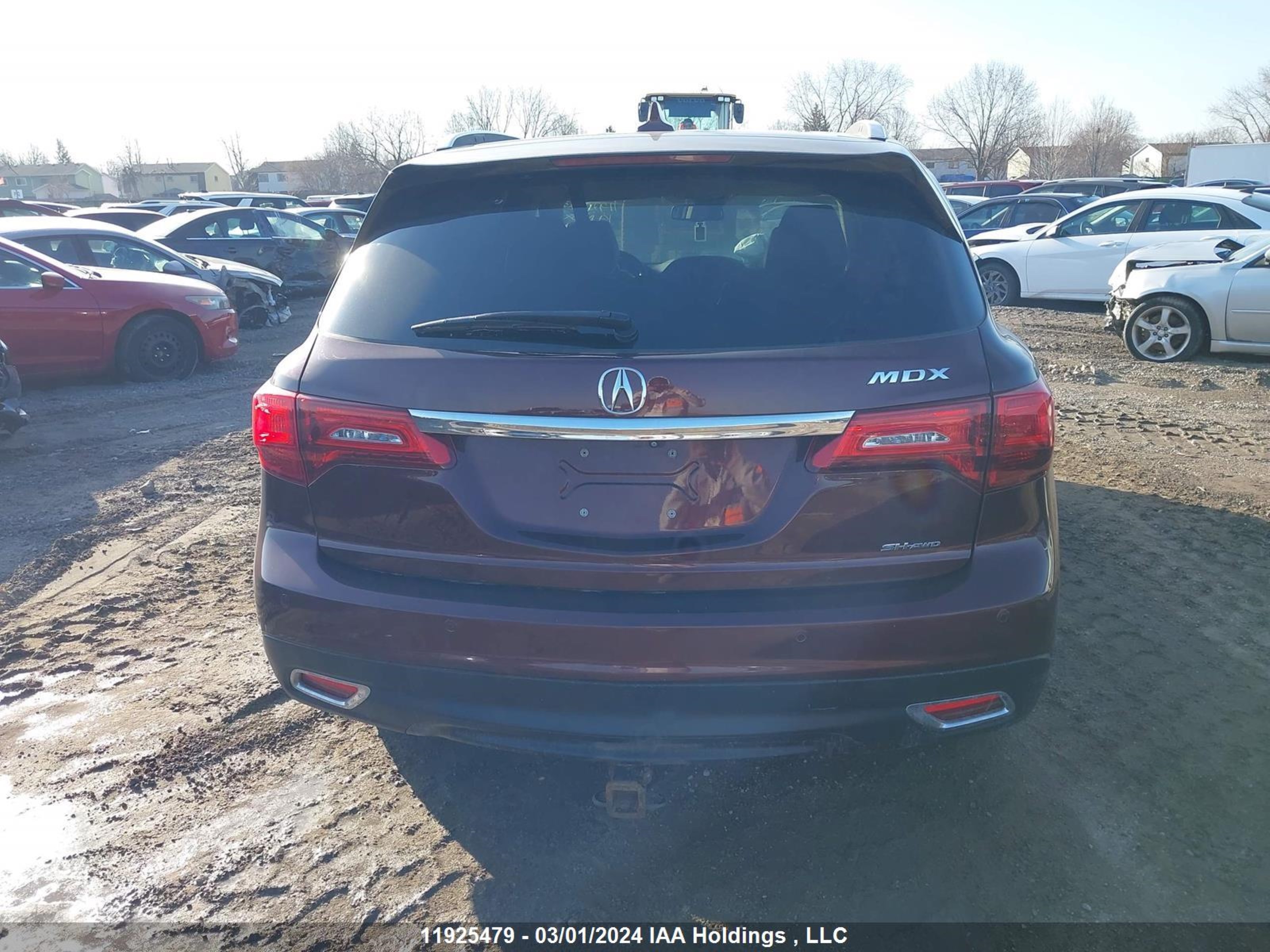 Photo 14 VIN: 5FRYD4H84EB503871 - ACURA MDX 