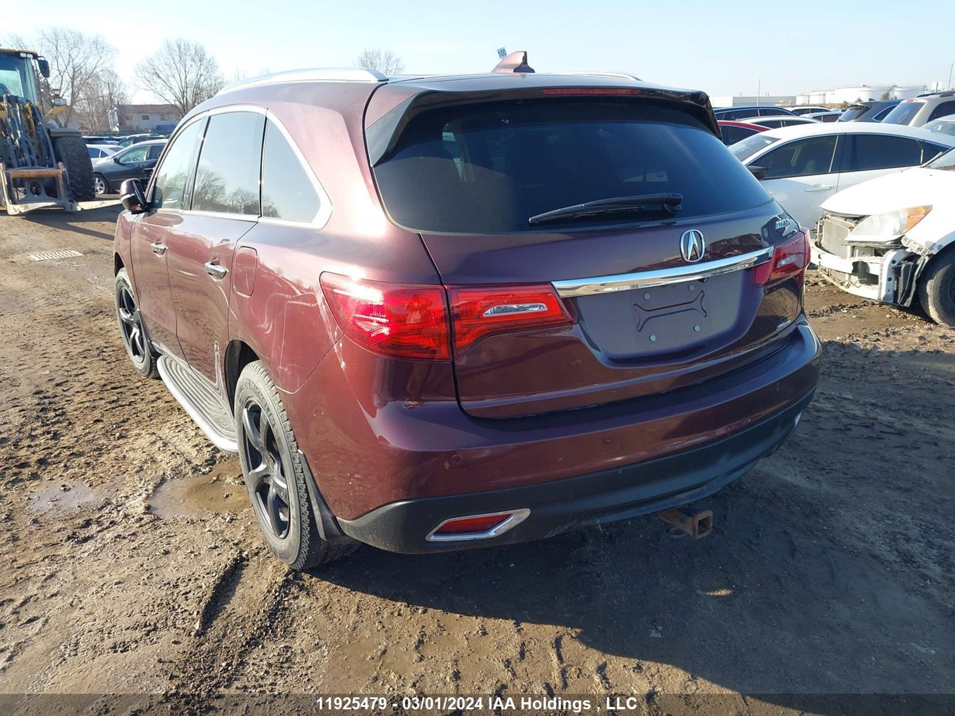 Photo 2 VIN: 5FRYD4H84EB503871 - ACURA MDX 