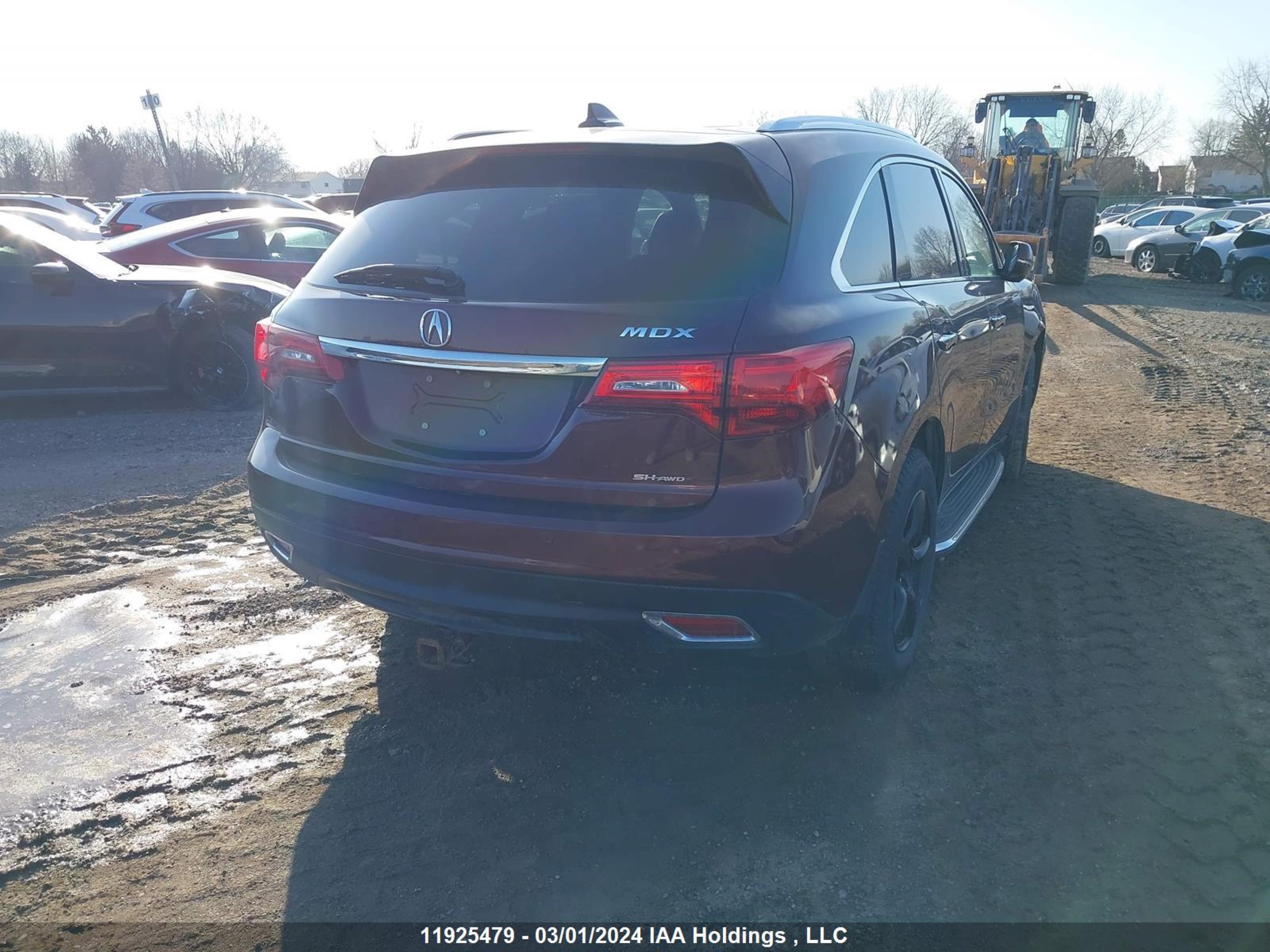 Photo 3 VIN: 5FRYD4H84EB503871 - ACURA MDX 