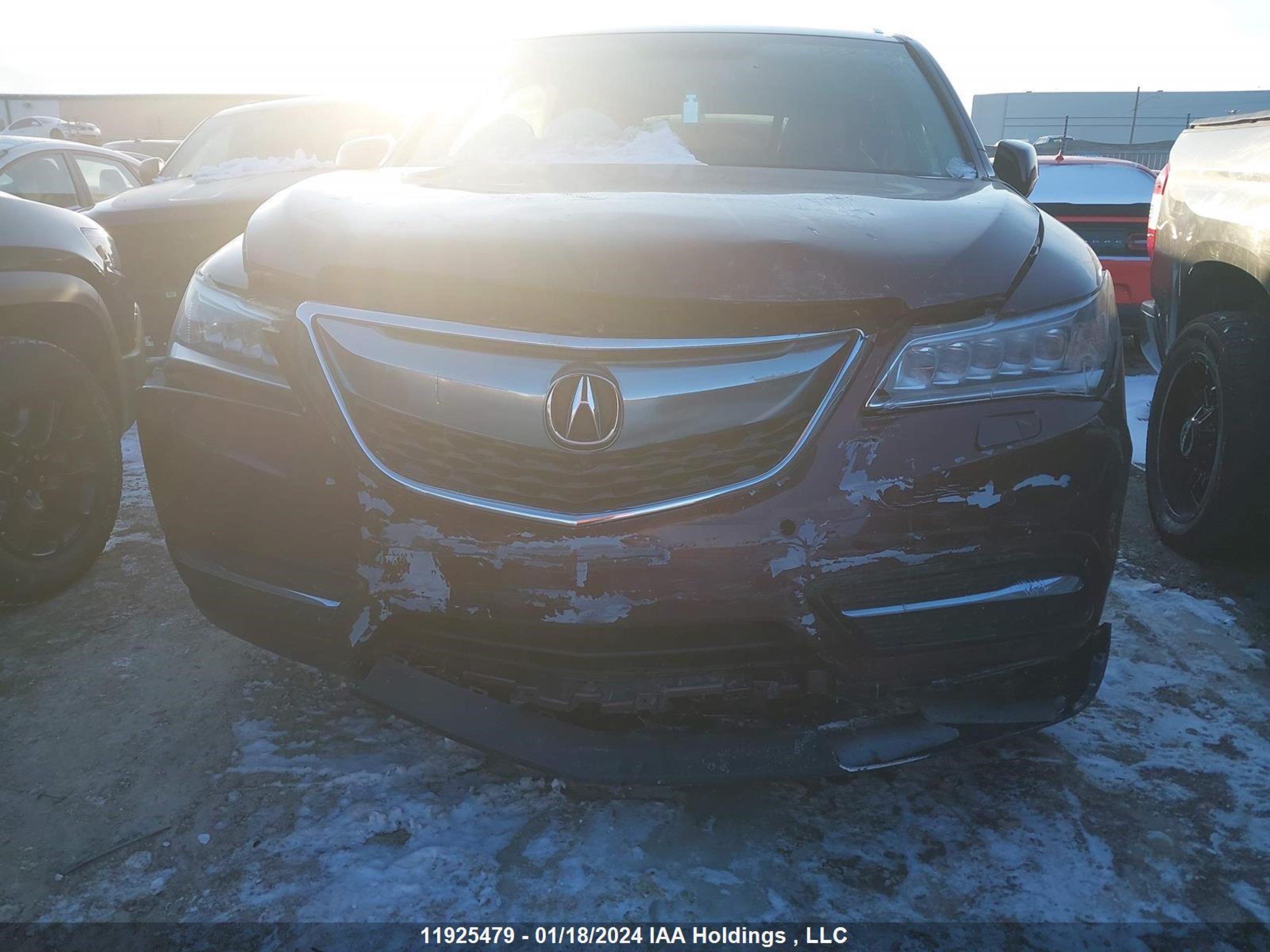 Photo 5 VIN: 5FRYD4H84EB503871 - ACURA MDX 