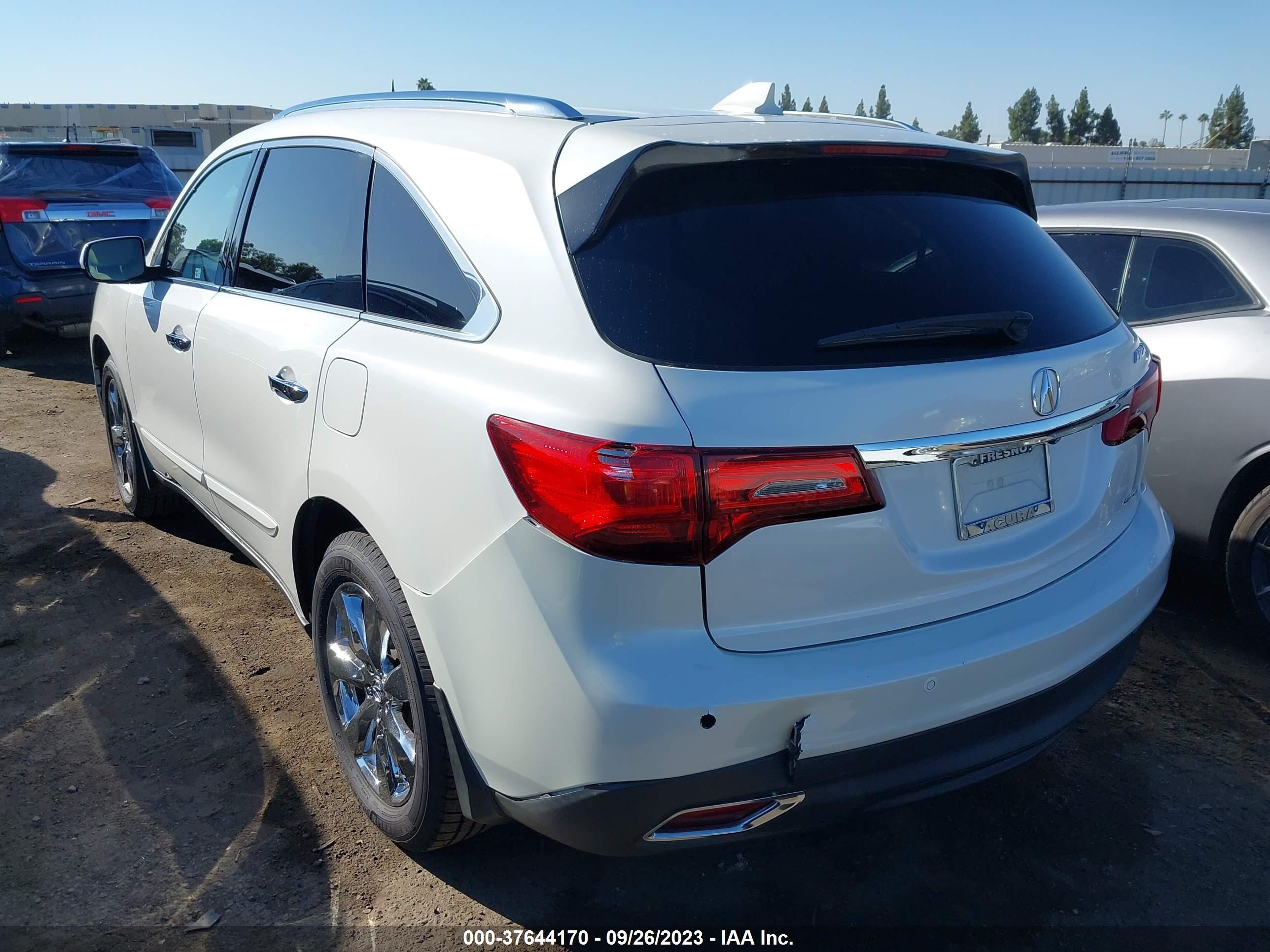 Photo 2 VIN: 5FRYD4H85EB001919 - ACURA MDX 