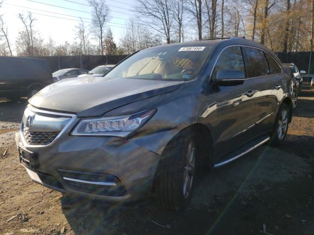 Photo 1 VIN: 5FRYD4H86EB008796 - ACURA MDX ADVANC 