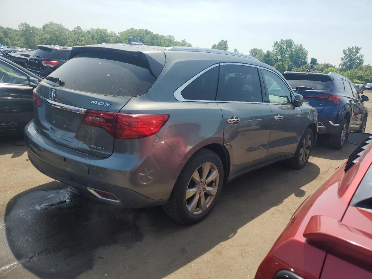 Photo 2 VIN: 5FRYD4H89EB010736 - ACURA MDX 