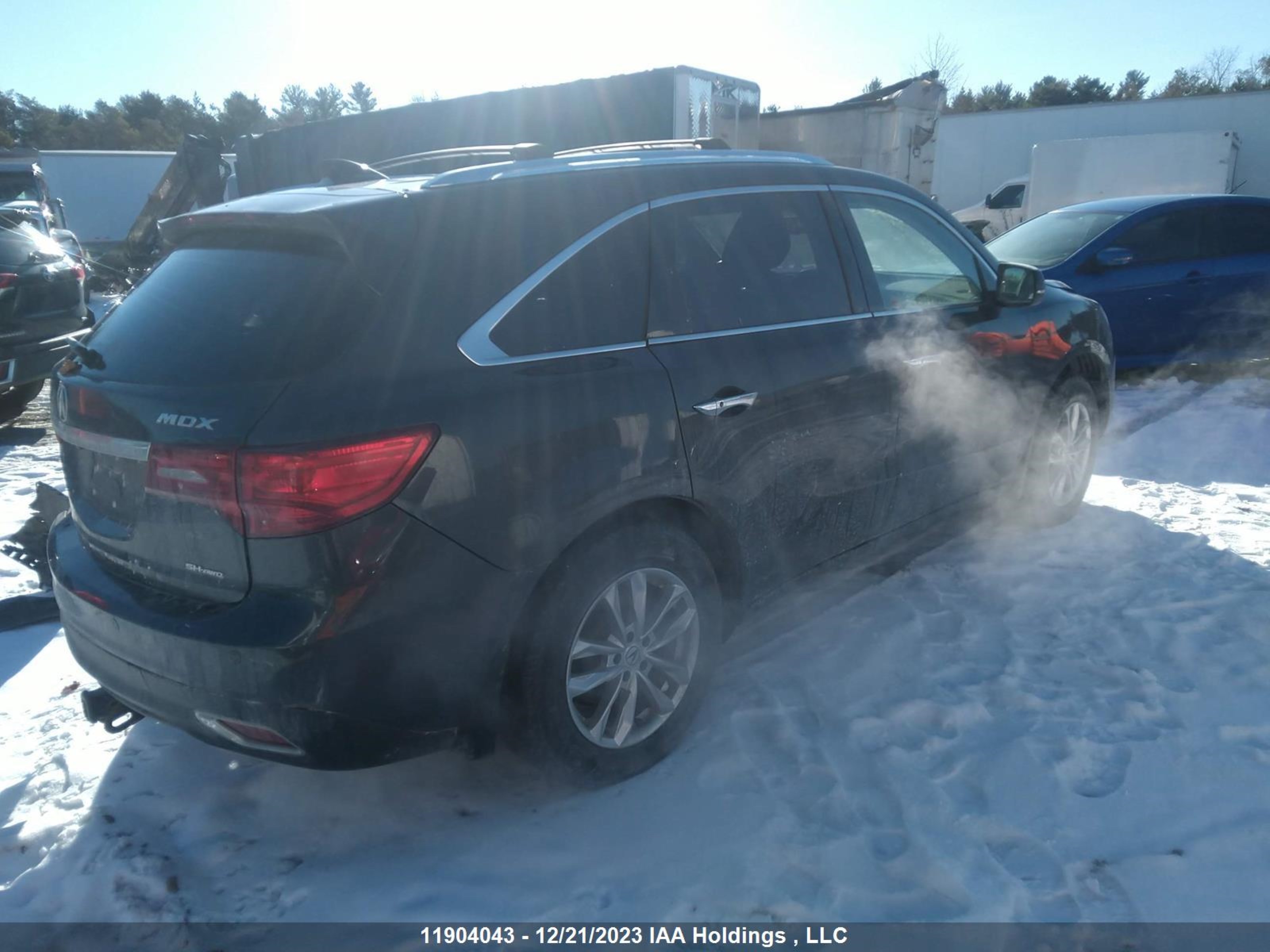 Photo 3 VIN: 5FRYD4H8XEB502790 - ACURA MDX 