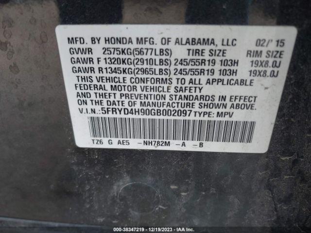 Photo 8 VIN: 5FRYD4H90GB002097 - ACURA MDX 