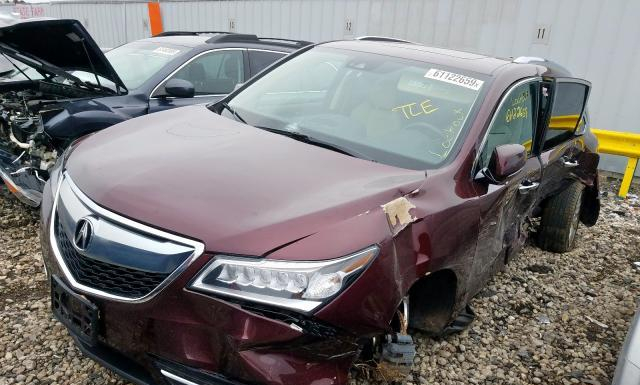 Photo 1 VIN: 5FRYD4H99GB050195 - ACURA MDX 