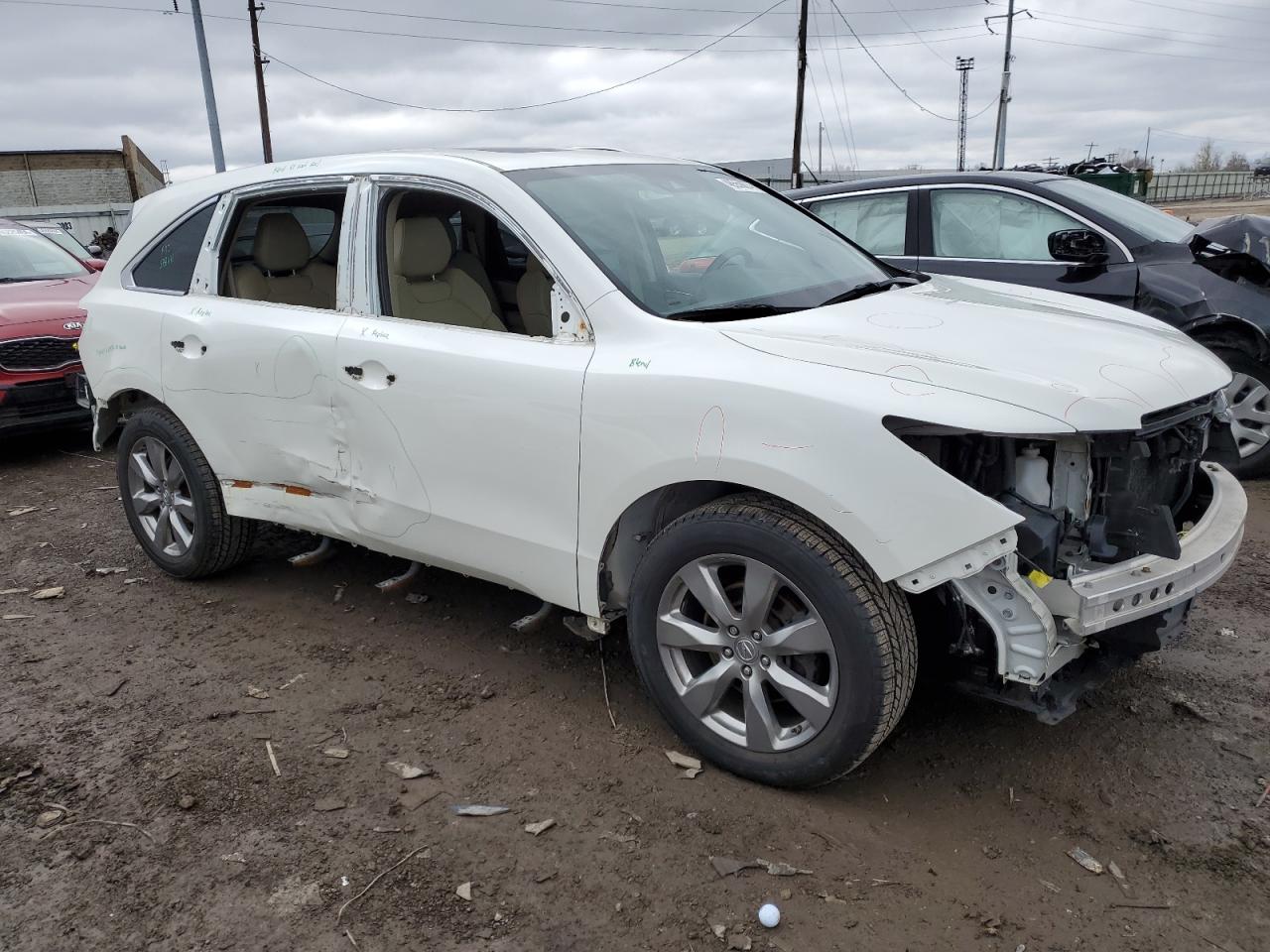 Photo 3 VIN: 5FRYD4H9XGB019263 - ACURA MDX 