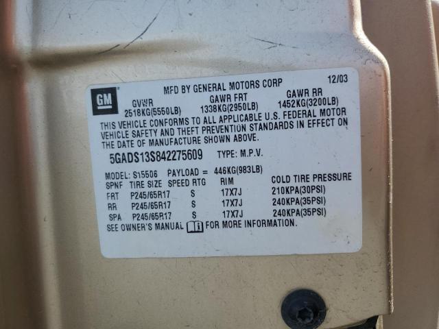 Photo 11 VIN: 5GADS13S842275609 - BUICK RAINIER CX 