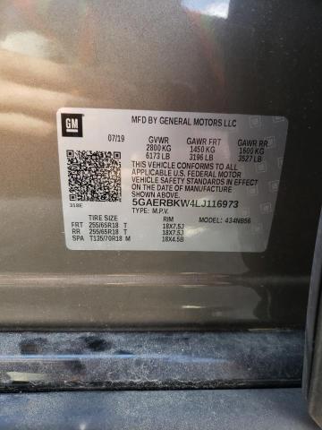 Photo 12 VIN: 5GAERBKW4LJ116973 - BUICK ENCLAVE ES 