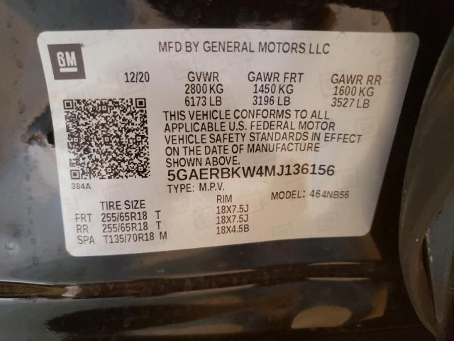 Photo 13 VIN: 5GAERBKW4MJ136156 - BUICK ENCLAVE 