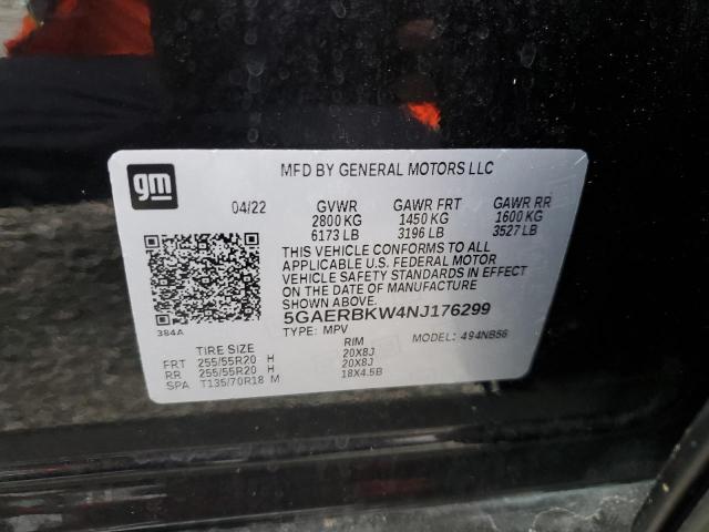 Photo 12 VIN: 5GAERBKW4NJ176299 - BUICK ENCLAVE ES 