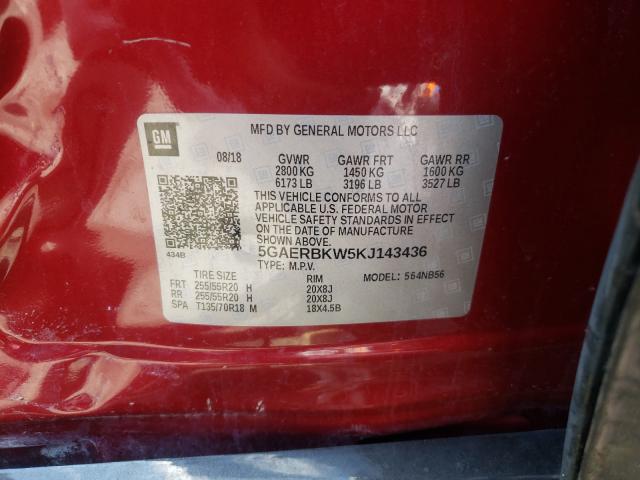 Photo 9 VIN: 5GAERBKW5KJ143436 - BUICK ENCLAVE 