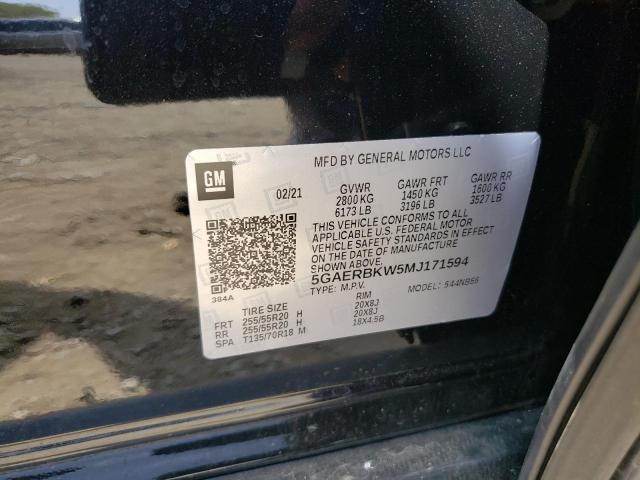 Photo 12 VIN: 5GAERBKW5MJ171594 - BUICK ENCLAVE ES 