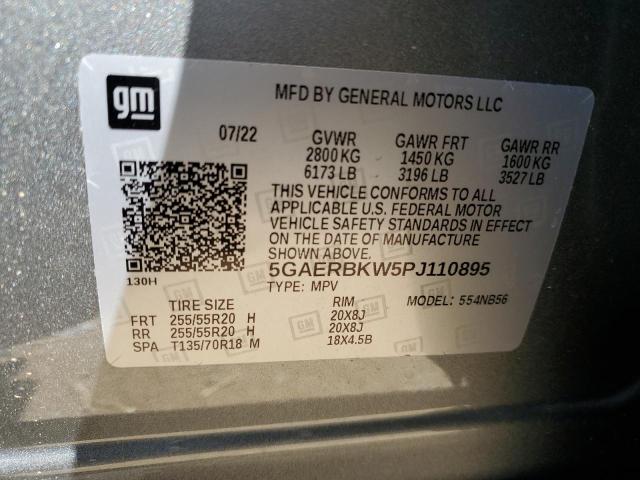 Photo 12 VIN: 5GAERBKW5PJ110895 - BUICK ENCLAVE 