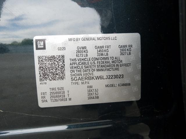 Photo 9 VIN: 5GAERBKW6LJ223023 - BUICK ENCLAVE ES 