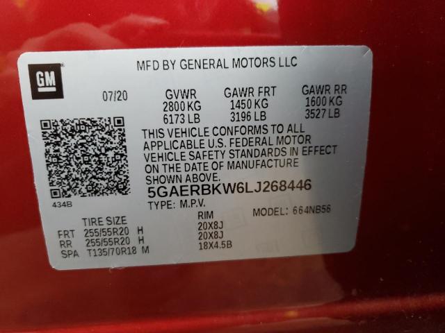 Photo 13 VIN: 5GAERBKW6LJ268446 - BUICK ENCLAVE ES 