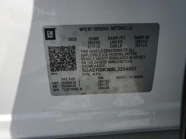 Photo 12 VIN: 5GAERBKW8LJ104857 - BUICK ENCLAVE ES 