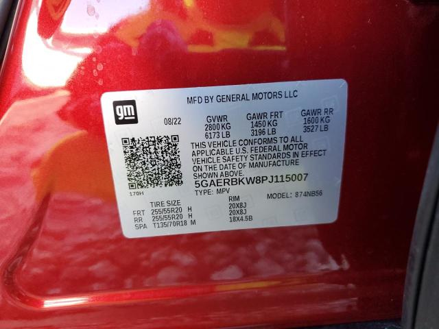 Photo 12 VIN: 5GAERBKW8PJ115007 - BUICK ENCLAVE 